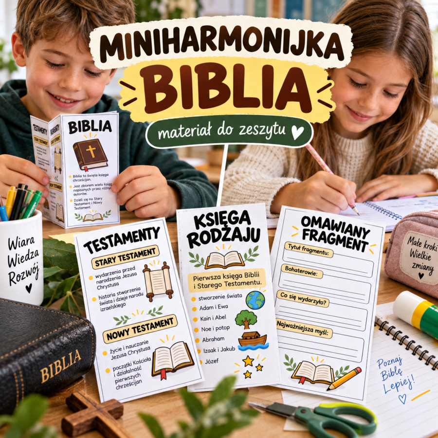 Miniharmonijka „Biblia”