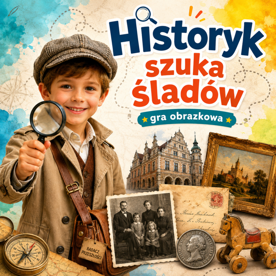 Historyk szuka śladów — gra obrazkowa