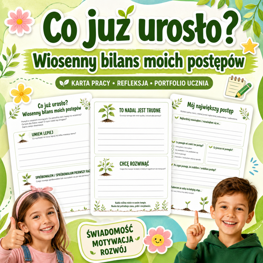Co już urosło? – wiosenny bilans moich postępów
