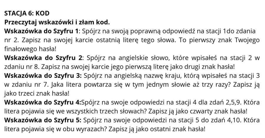 The Smart Agents Challenge- stacje dydaktyczne dla klas 4-5