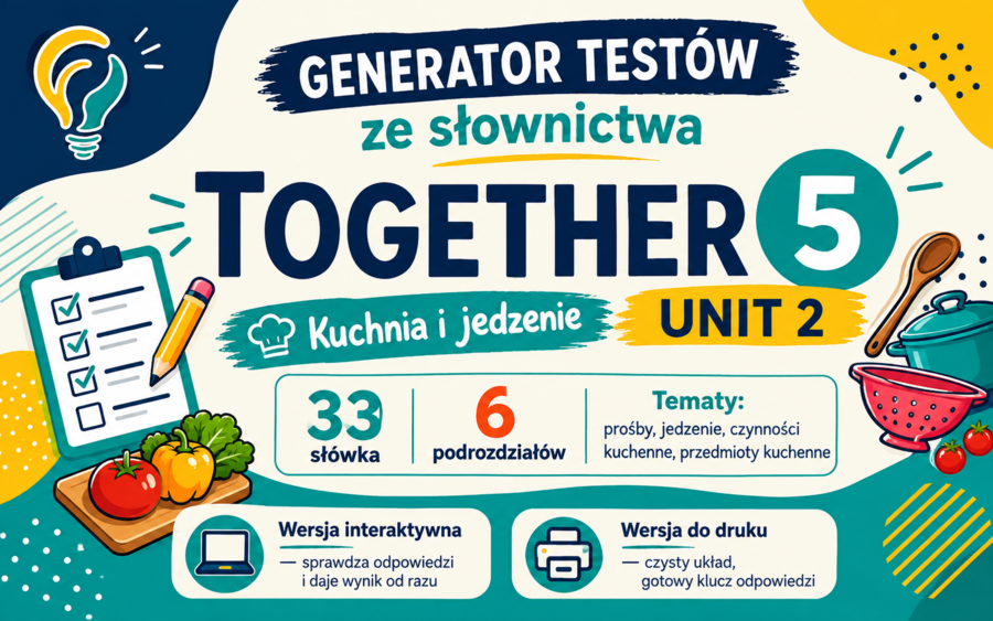 Generator testów Together 5, Unit 2