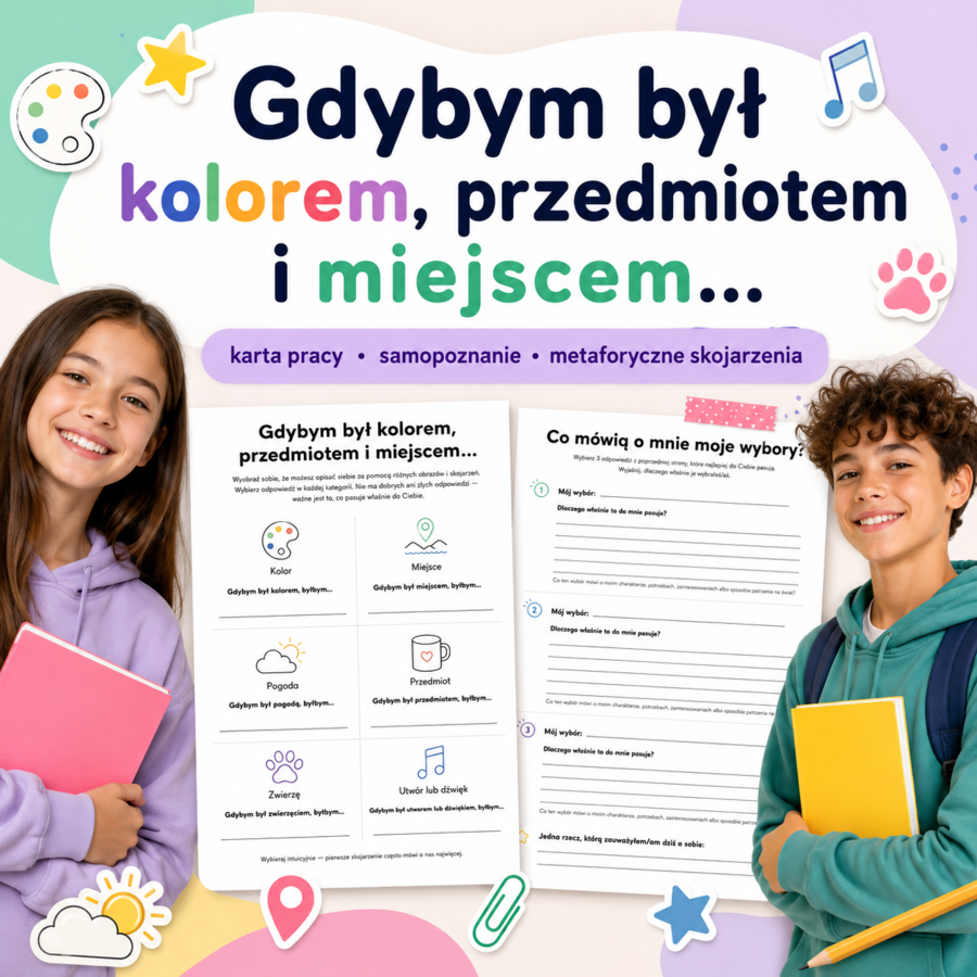 Gdybym był kolorem, przedmiotem i miejscem…