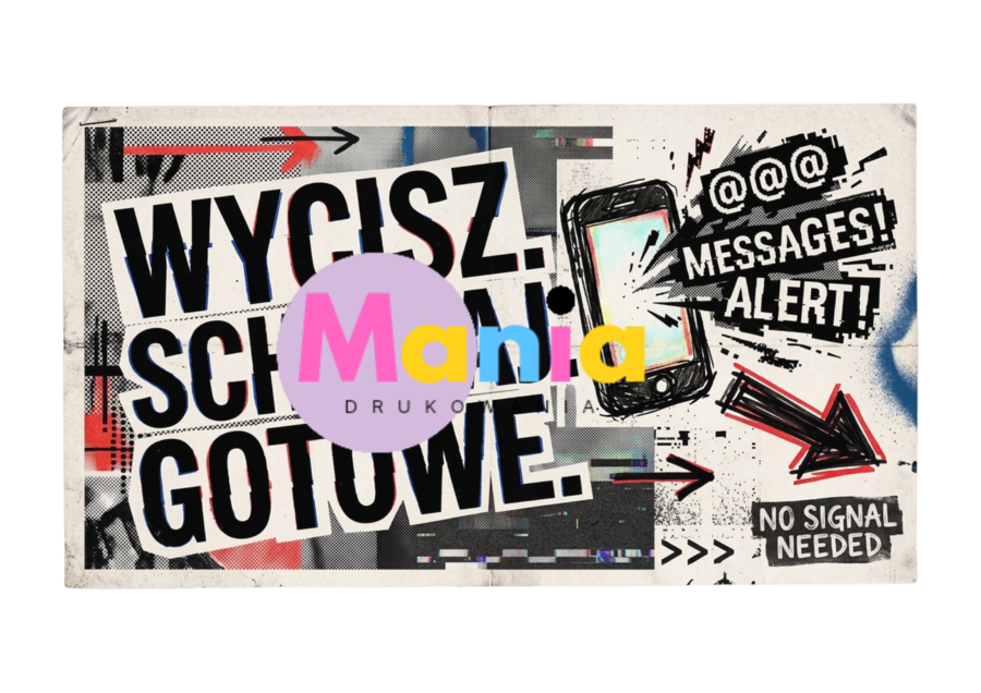 SZKOŁA BEZ TELEFONU –  plakaty PDF 9 wzorów w 2 formatach