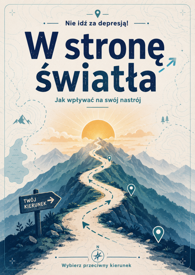 Nie idź za depresją! Darmowe antydepresanty – seria plakatów profilaktycznych dla młodzieży