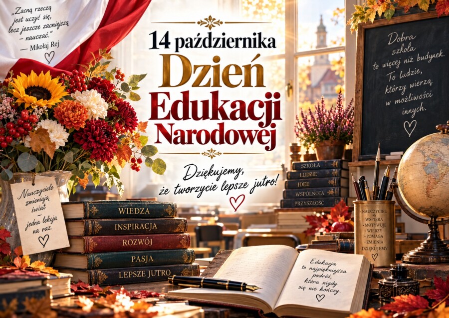Dzień Edukacji Narodowej – gazetka szkolna