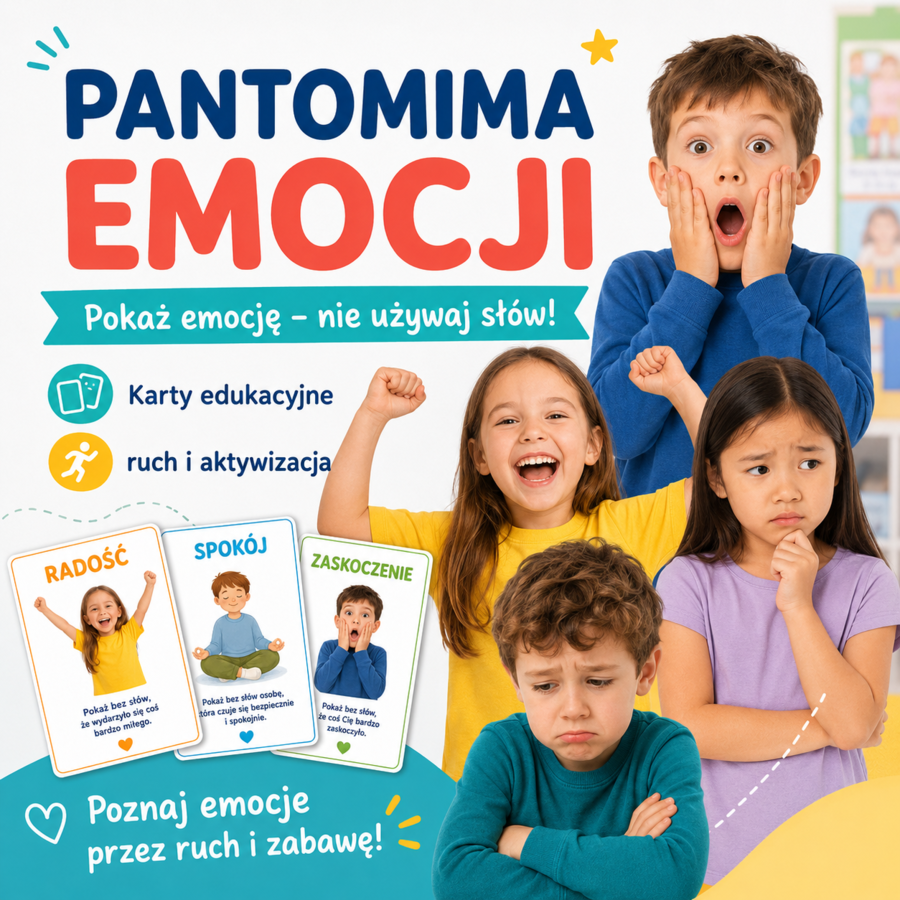 Pokaż emocję – nie używaj słów!