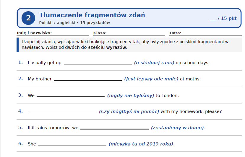 E8 Exercises