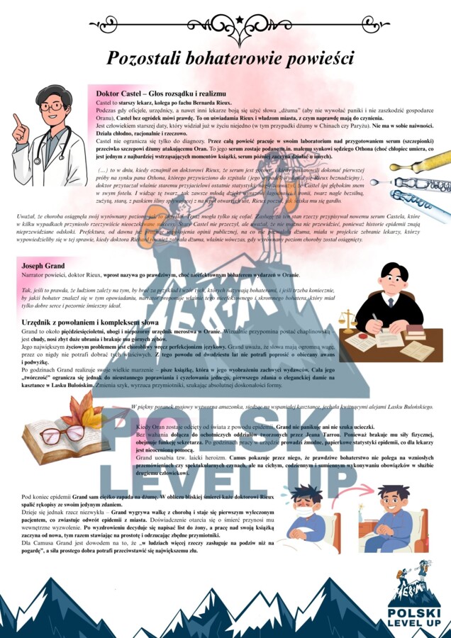 Dżuma (opracowanie 24 strony)_Polski Level Up
