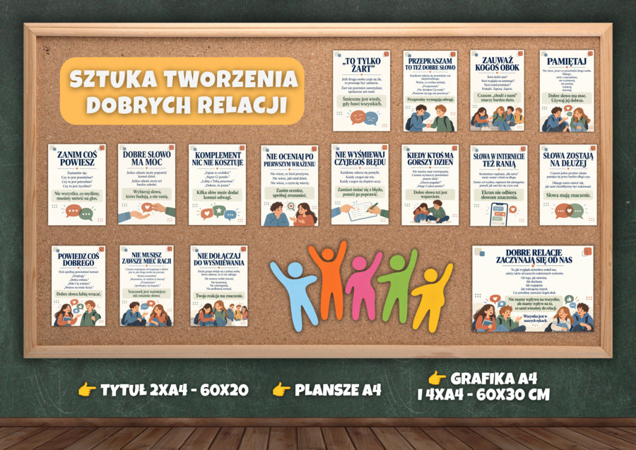 SZTUKA TWORZENIA DOBRYCH RELACJI - gazetka edukacyjna, gazetka szkolna