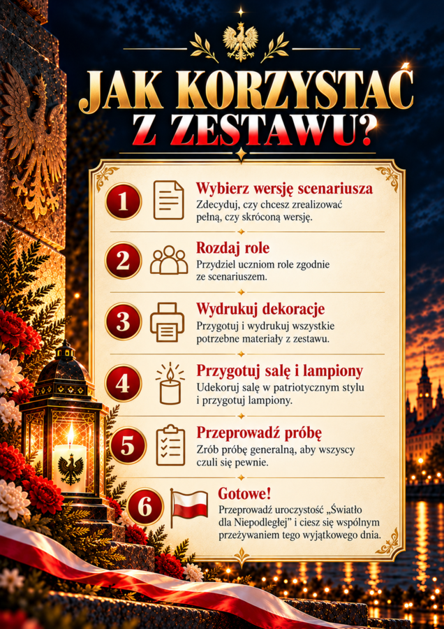 „Wieczornica Patriotyczna - Światło dla Niepodległej”