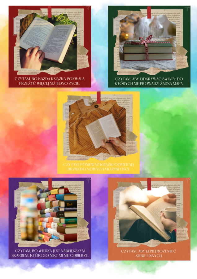Po co czytać książki - gazetka, biblioteka