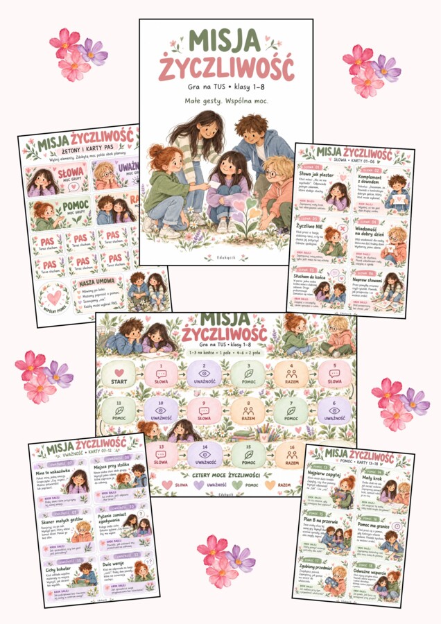 🌸 ŻYCZLIWOŚĆ - małe gesty, wielka moc!