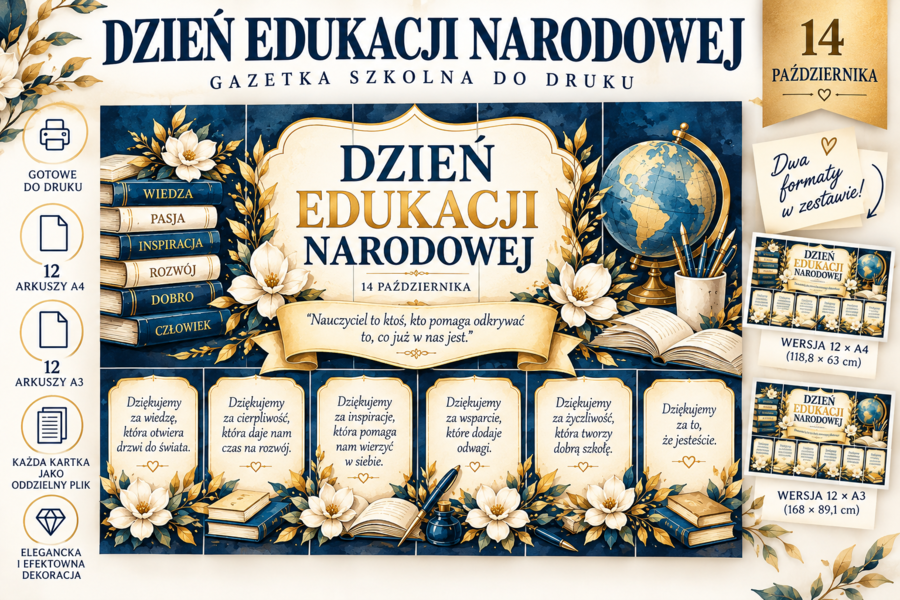 Gazetka na Dzień Nauczyciela