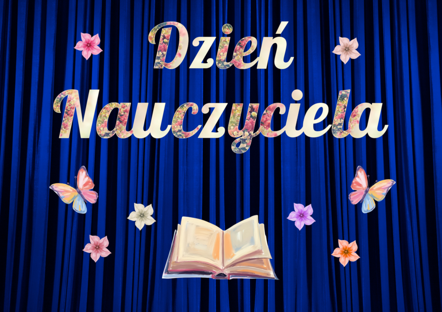 Dzień Edukacji Narodowej, Dzień Nauczyciela, Napis, girlanda, gazetka, uroczystość, apel, karteczki na upominki.