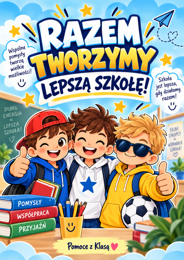 Gazetka ,,Dzień Chłopaka'' Klasy 1-3