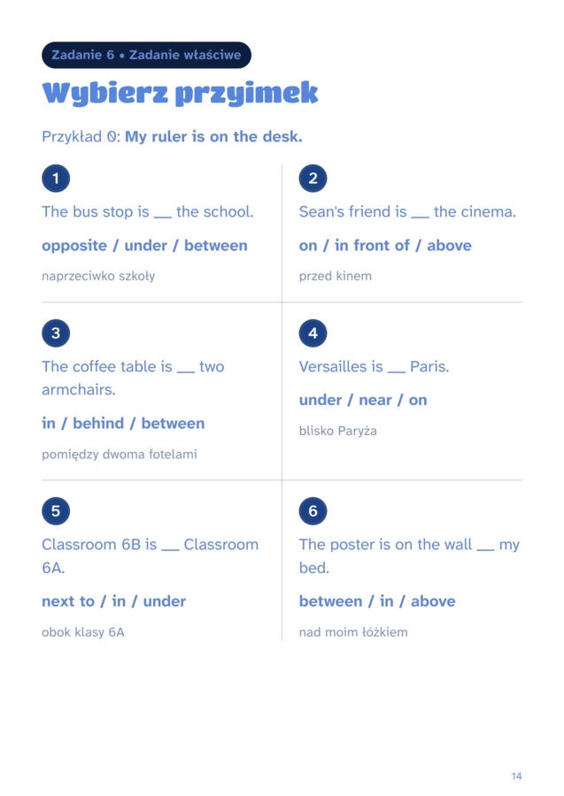 I SUCCEED IN ENGLISH A1+ (Klasa 5, Unit 2) Kompletne Opracowanie Sprawdzianu dla Uczniów Słabszych i Neuroróżnorodnych