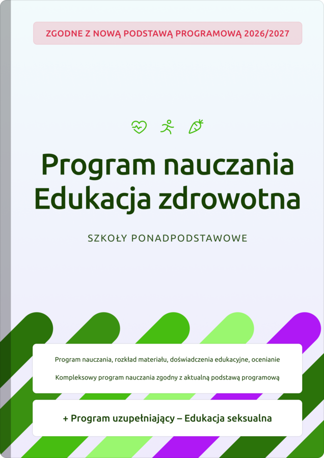 Edukacja zdrowotna  Program nauczania dla Szkoła Ponadpodstawowa