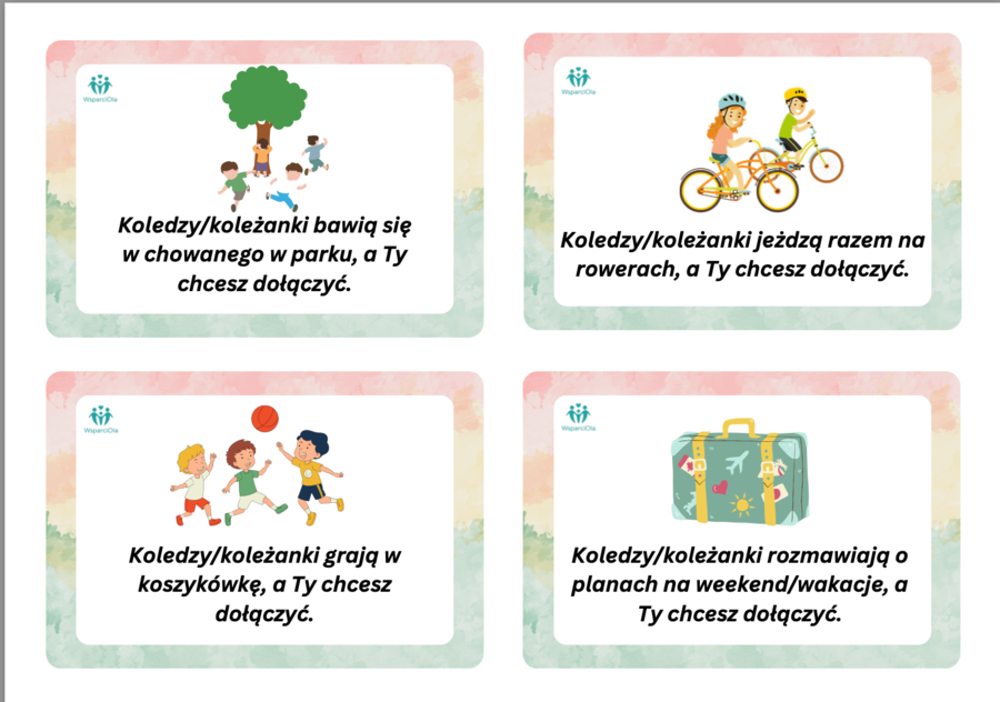 Dołączanie do zabawy