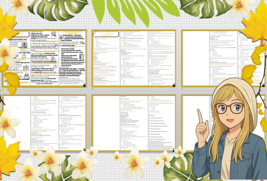 Sketchnotka/notatka - dla ucznia i przypomnienie dla nauczyciela w pdf. Temat "Jakie zachowania w sieci mogą być ryzykowne?". Edukacja zdrowotna. Klasa 7.