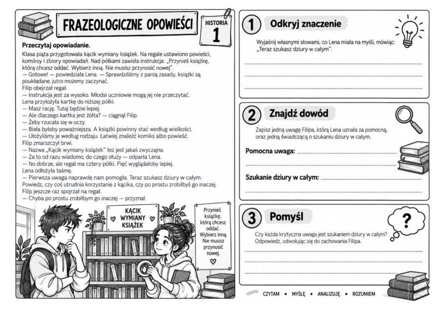 "Frazeologiczne opowieści."