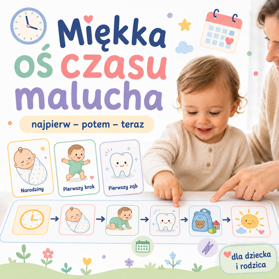Miękka oś czasu malucha