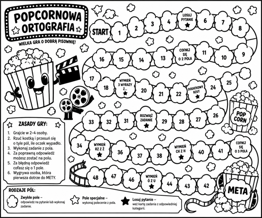 Popcornowa ortografia