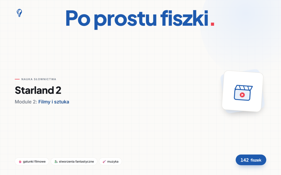 Fiszki do Module 2, Starland 2