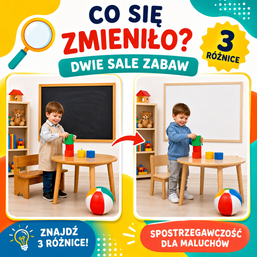 Co się zmieniło? — dwie sale zabaw