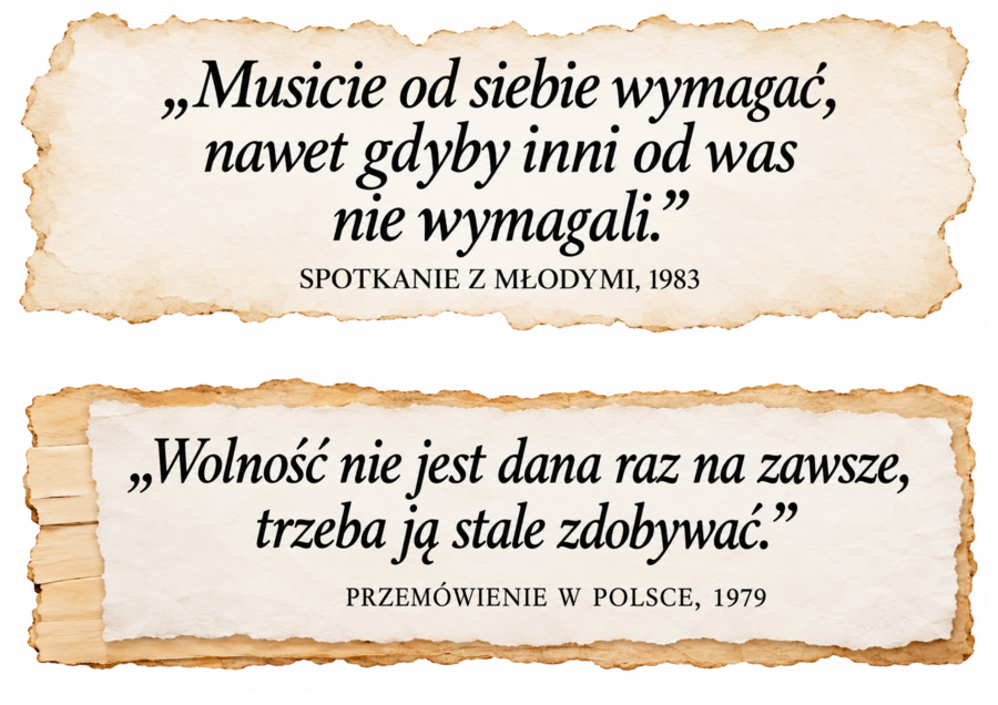 NIE LĘKAJCIE SIĘ! – Gazetka XXL na Dzień Papieża Jana Pawła II | 16 października