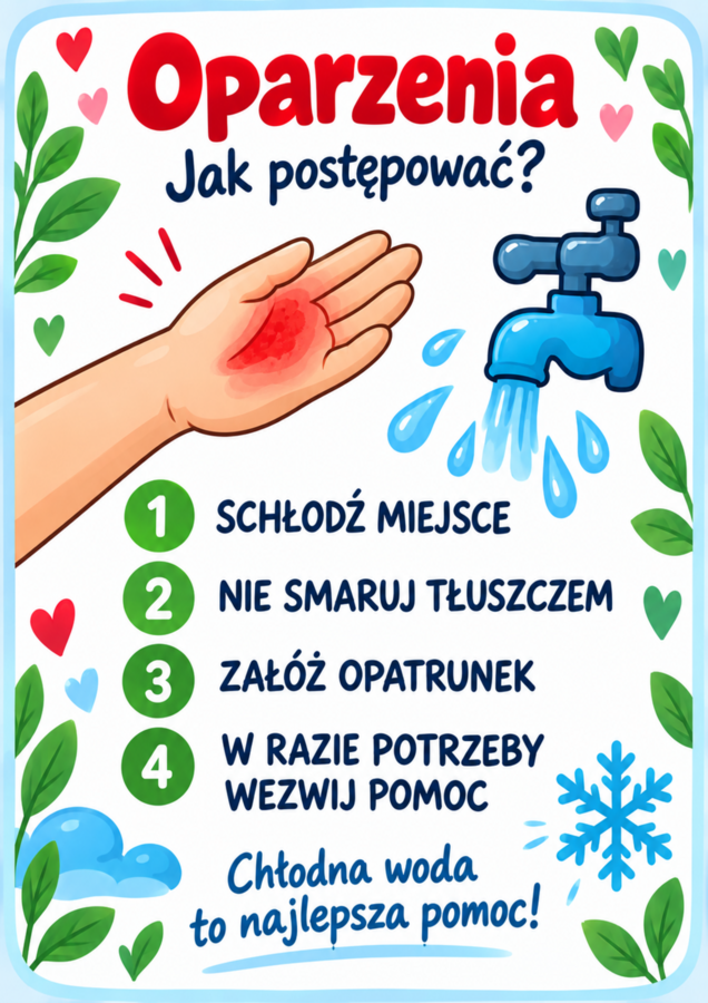 Gazetka szkolna ,,Pierwsza pomoc''