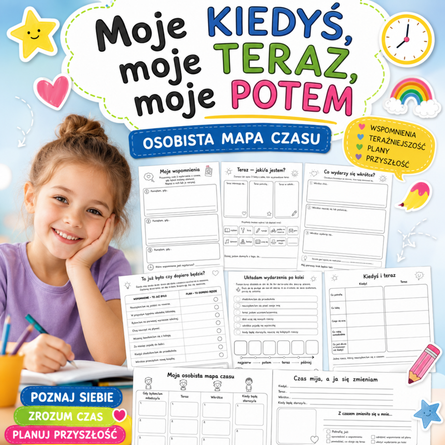 Moje kiedyś, moje teraz, moje potem — osobista mapa czasu
