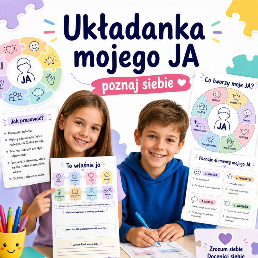 Układanka mojego JA — 8 elementów, które tworzą mnie