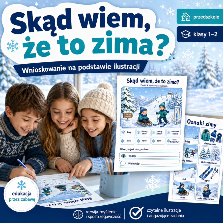 Skąd wiem, że to zima? – 8 dowodów z ilustracji