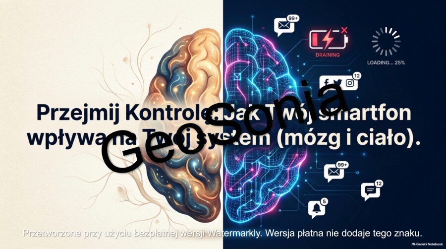 „Przejmij Kontrolę: Jak Twój smartfon wpływa na Twój system (mózg i ciało)” – Gotowa Prezentacja Multimedialna (Edukacja Zdrowotna / Godzina Wychowawcza)