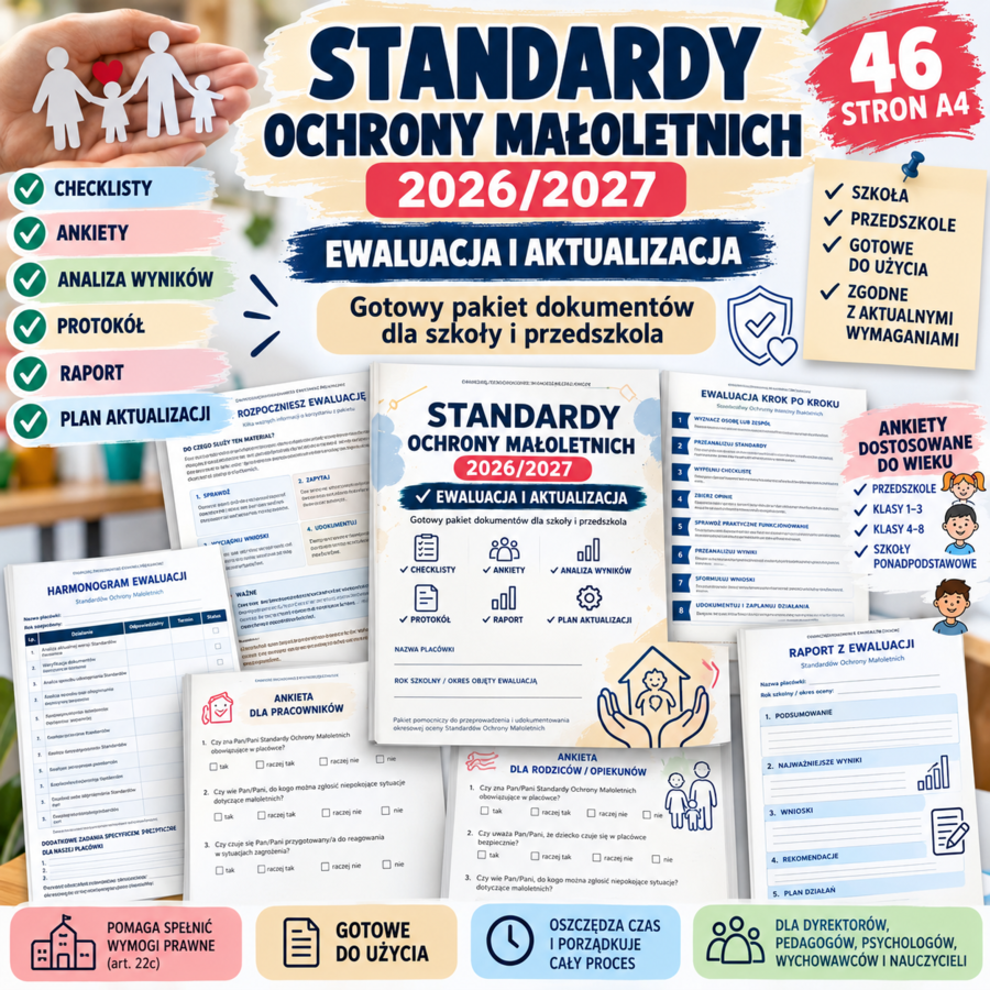 Standardy Ochrony Małoletnich 2026-2027 – Ewaluacja i aktualizacja
