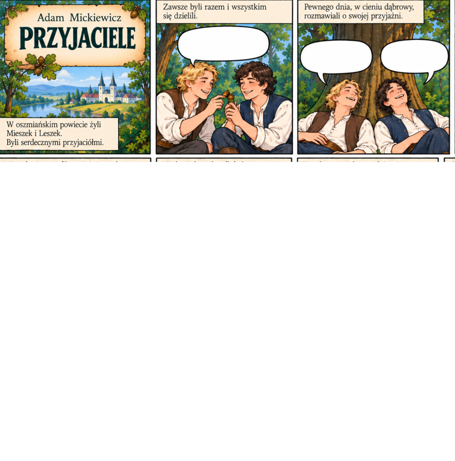 Przyjaciele - komiks