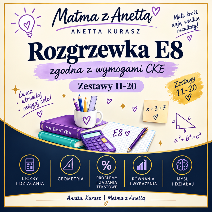Rozgrzewka E8 - zestawy 11-20 + odpowiedzi
