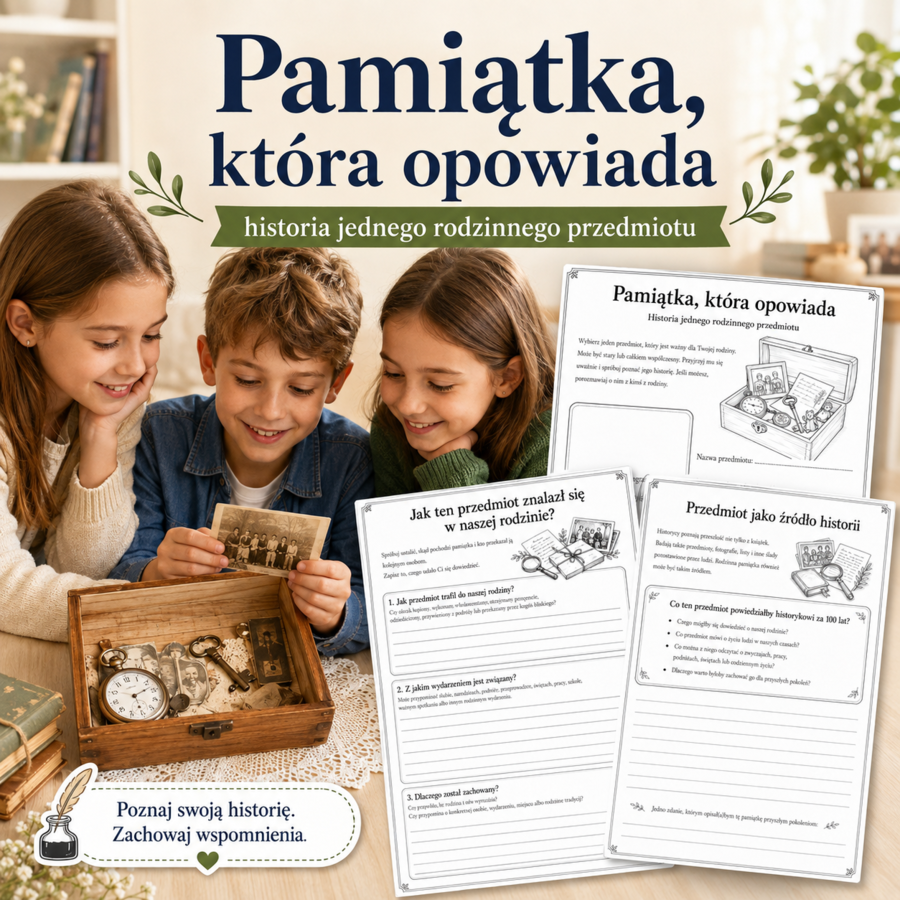Pamiątka, która opowiada – historia jednego rodzinnego przedmiotu