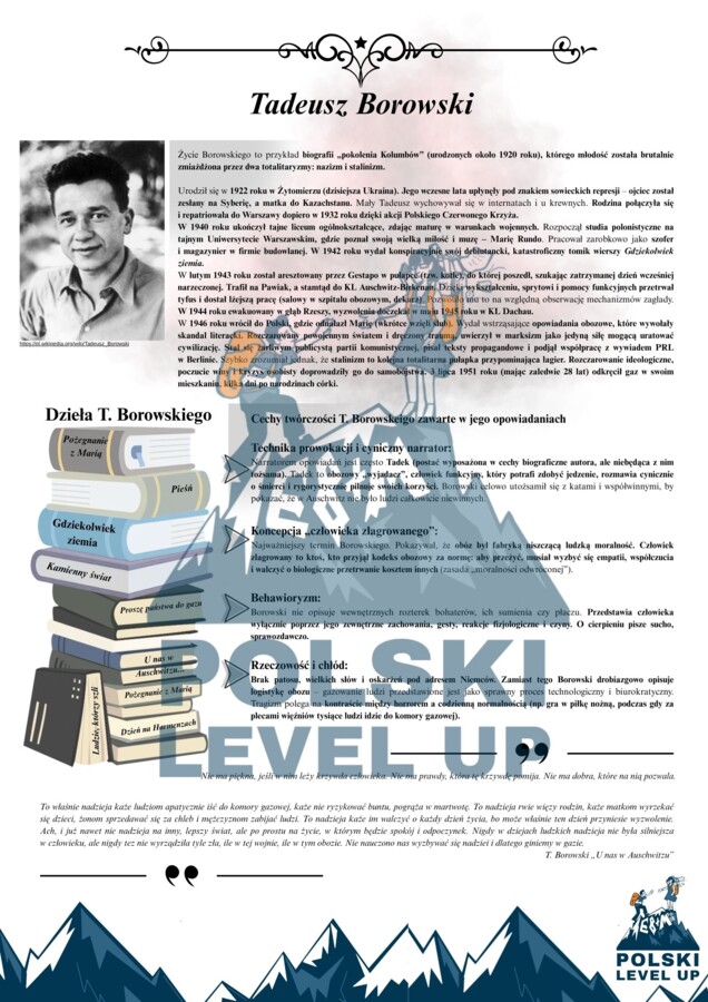 Opowiadania obozowe_Borowski_Polski Level Up