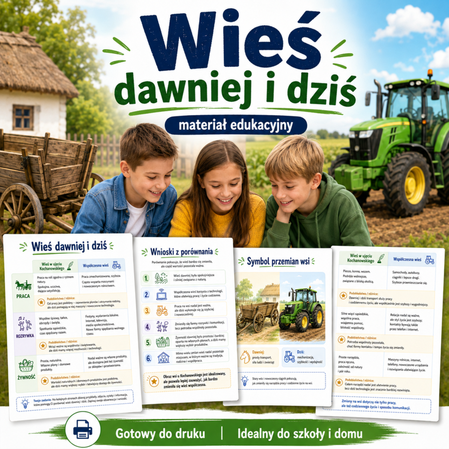 Wieś dawniej i dziś
