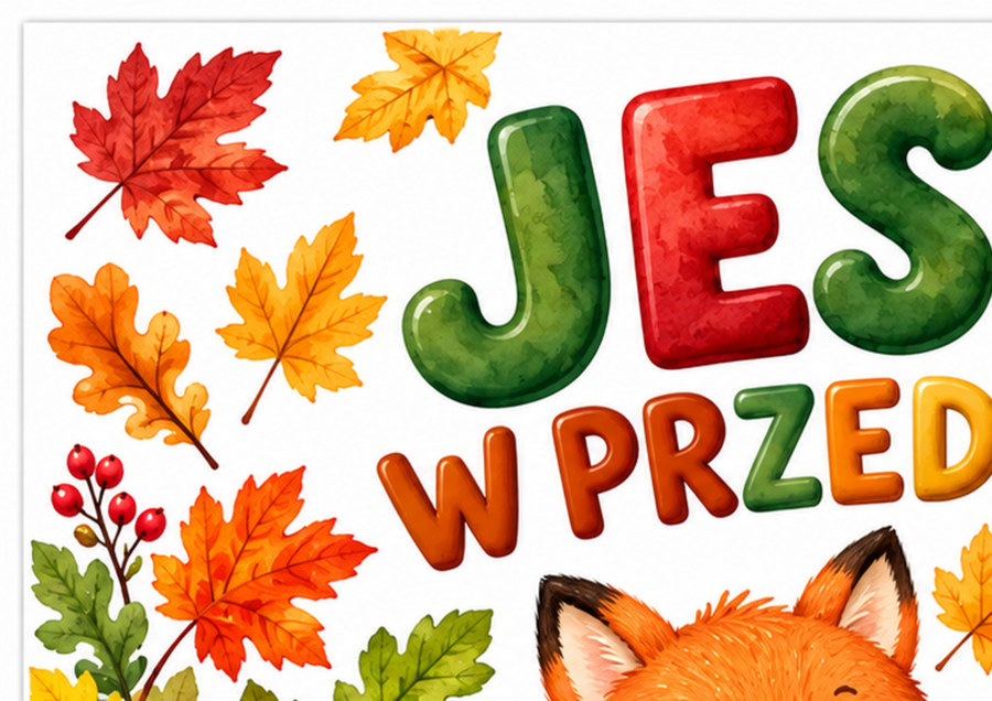 Gazetka ,,Jesień w przedszkolu''