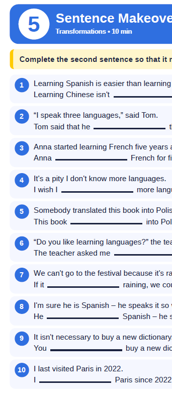 European Day of Languages- E8 (stacje dydaktyczne)