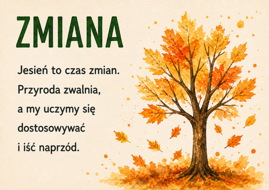 Gazetka szkolna – Pierwszy dzień jesieni