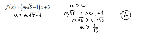 Przygotowanie do matury z matematyki - dział VI: Funkcja liniowa Z ROZWIĄZANIAMI
