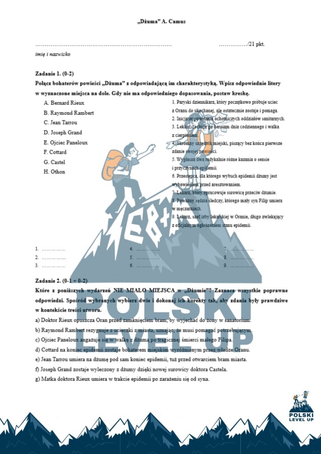Dżuma_pakiet (3 elementy)_Polski Level Up