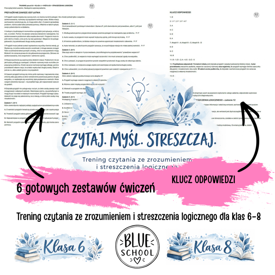 Czytaj - myśl - streszczaj