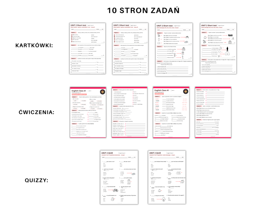 Gramatyka klasa 4: Czasownik to be w pytaniach + zaimki wskazujace. Na podstawie New English Class A1 Unit 2