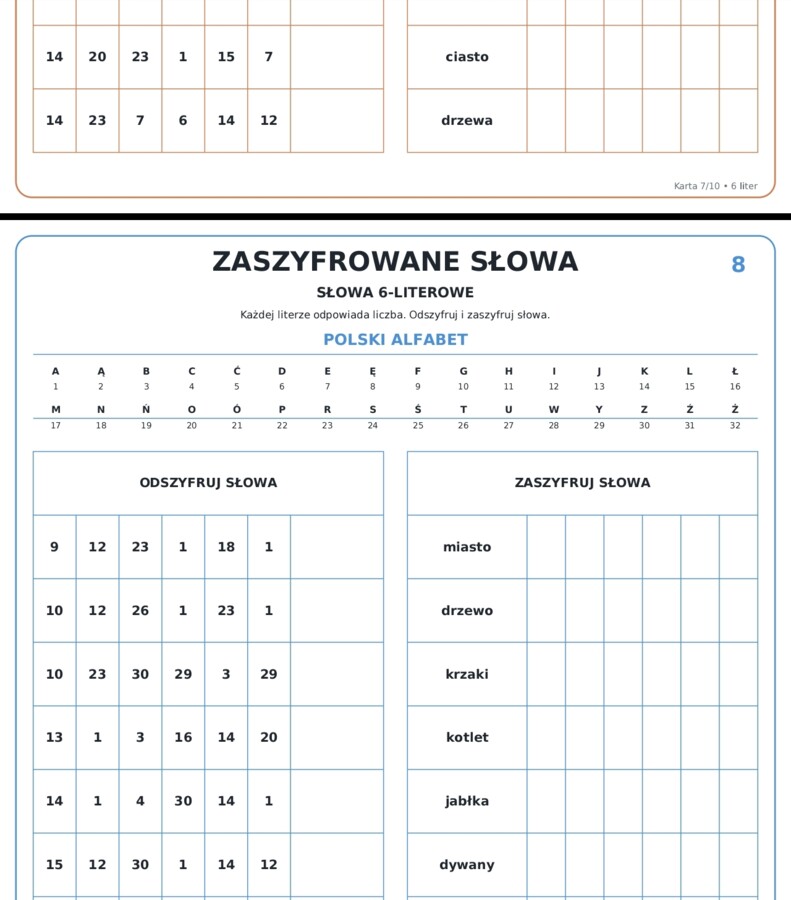 Zaszyfrowane słowa