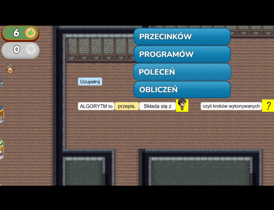 Algorytmizacja (algorytm pisemny) - GRA ONLINE