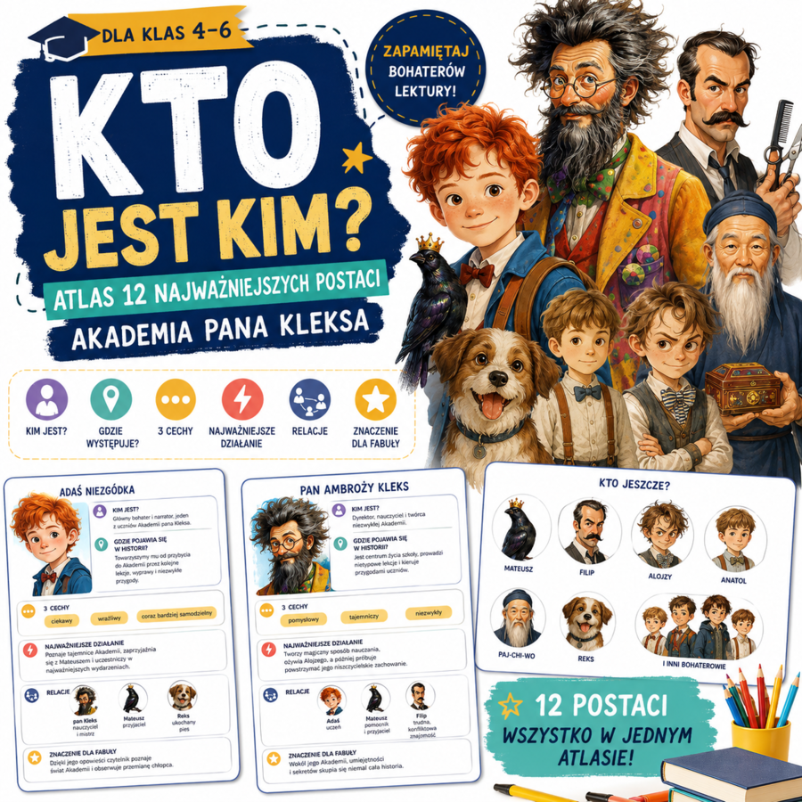 Kto jest kim? — atlas 12 najważniejszych postaci